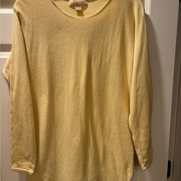 Michael Kors Sweaters - Michael Kors Spring Yellow Lightweight Sweater